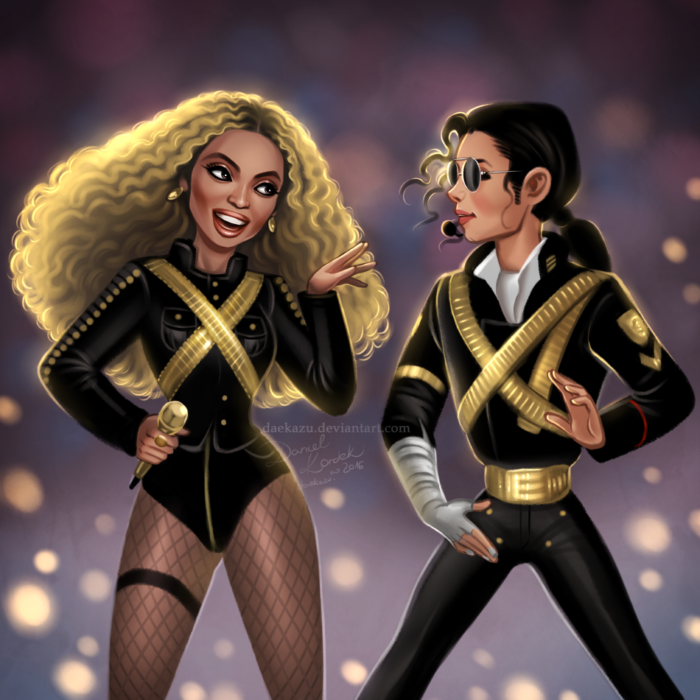 Beyoncé y Michael Jackson