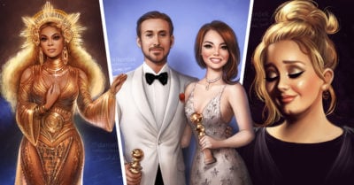 Artista polaco transforma a los famosos en increíbles ilustraciones; se ven mejor que los originales