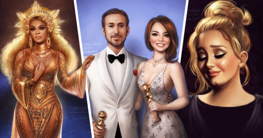 Artista polaco transforma a los famosos en increíbles ilustraciones