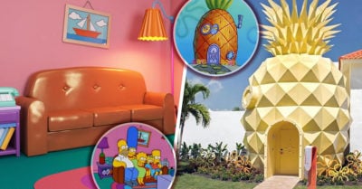 10 Fabulosas casas de dibujos animados que fueron llevadas al mundo real; son realmente increíbles