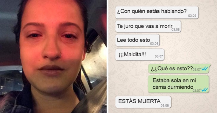 Chica habla de la violencia que vivió con su novio; los mensajes de texto que reveló son alarmantes