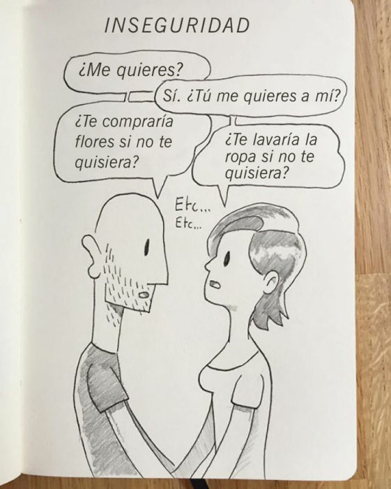 Ilustraciones vida en pareja 