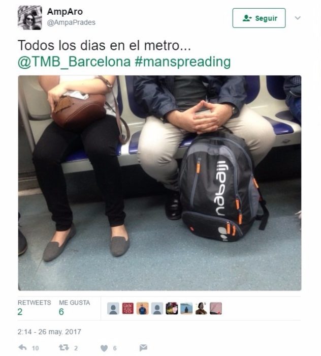 Manspreading