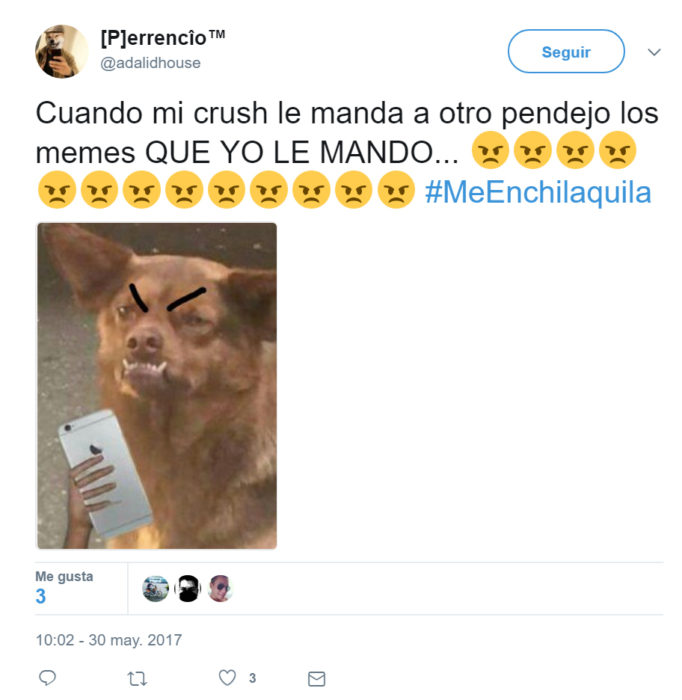 Memes que hablan sobre un crush 