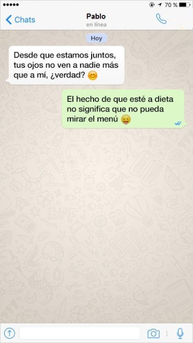 Mensaje Wathsapp