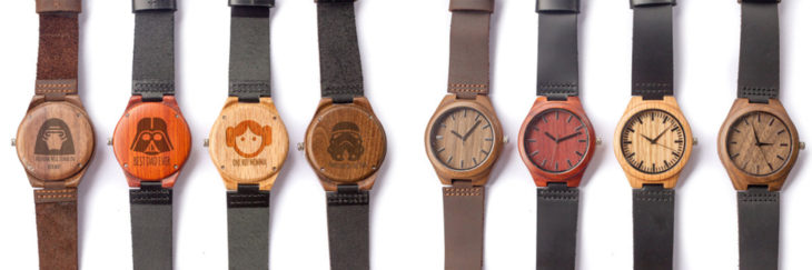 Reloj de madera 