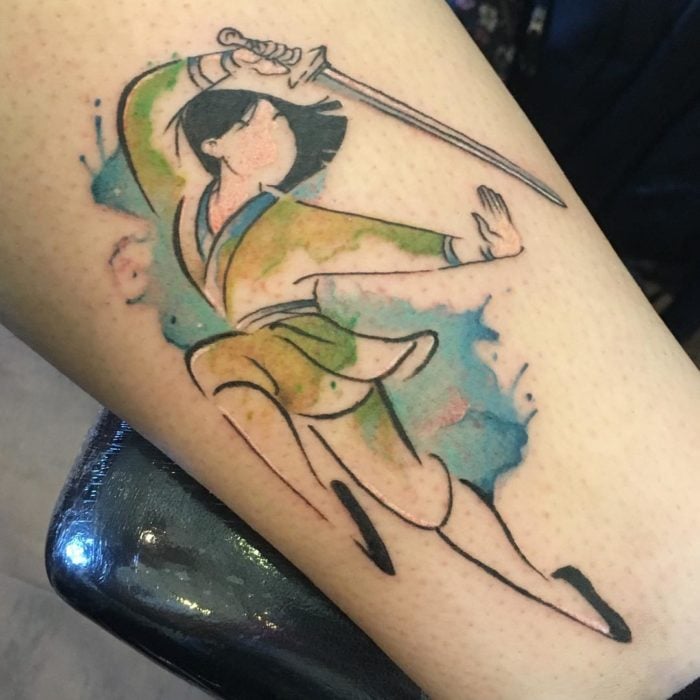 Tatuaje de mulan