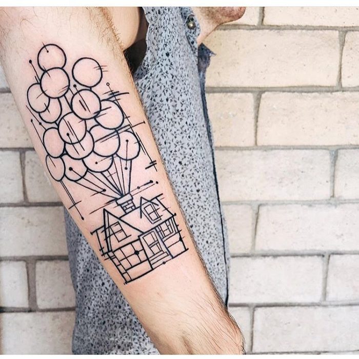 Tatuaje de up 