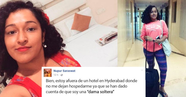 Hotel en la India negó el hospedaje a una joven artista de 22 años por viajar sola y soltera 