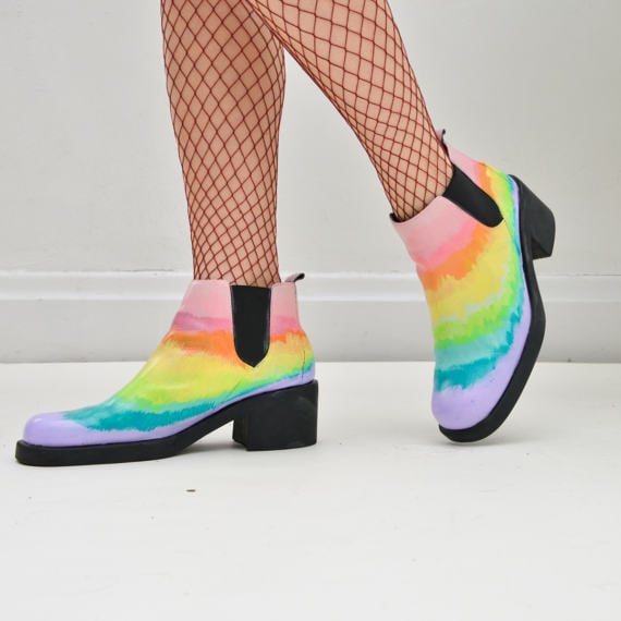 Zapatos de arcoíris