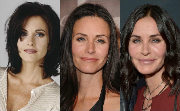 cirugia transformación courtney cox