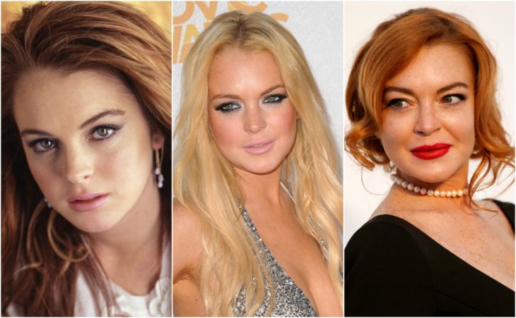 cirugías transformación lindsay lohan