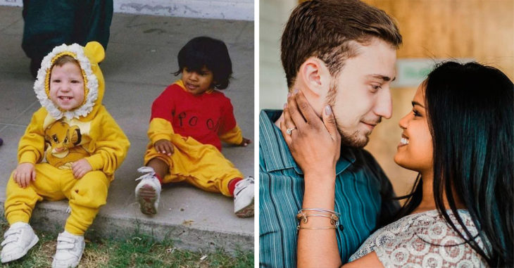 Esta pareja ha estado enamorada desde el kínder; Internet no puede con tanto amor