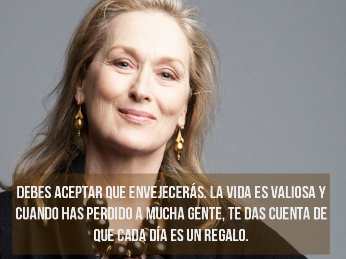 Resultado de imagen de Frases de Meryl Streep