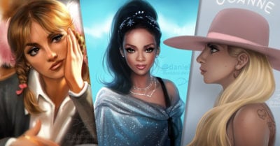 27 Increíbles retratos inspirados en las grandes estrellas del pop
