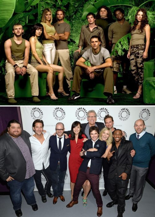 lost cast before and after