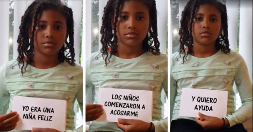 Niña acosada por sus compañeros hace un video para pedir ayuda y crear conciencia sobre el bullying