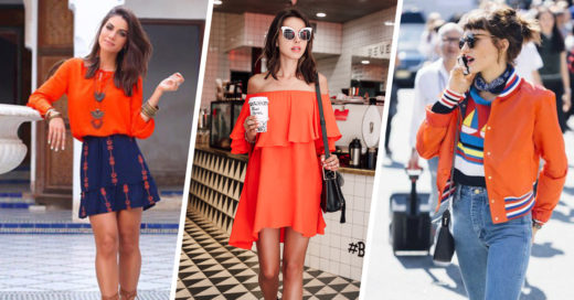 15 'Looks' para convencerte de que este verano 2017 el naranja será "el nuevo negro"