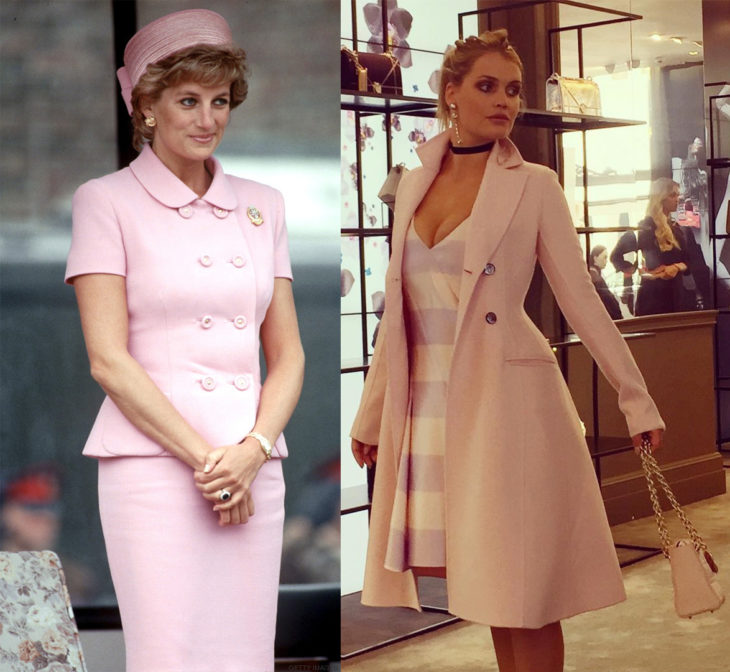 Lady Di en comparación con su sobrina Kitty Spencer