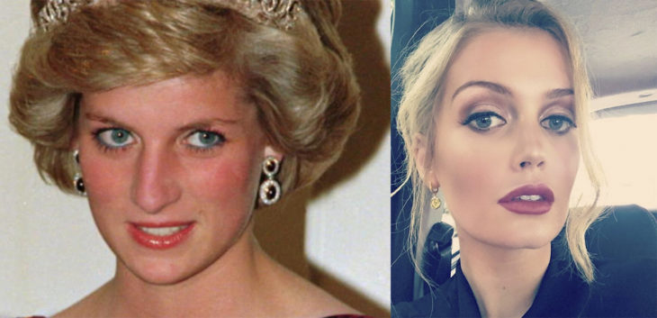 Lady Di en comparación con su sobrina Kitty Spencer