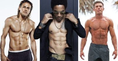 20 Famosos con los abdominales más cotizados de Hollywood; no dejarás de suspirar
