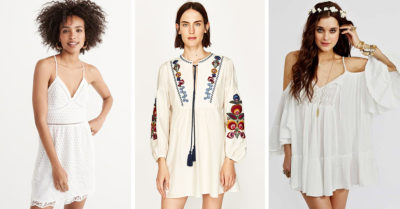 15 Fabulosos vestidos blancos que definitivamente desearás usar este verano