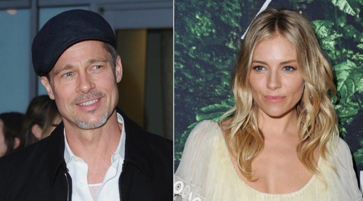 Brad Pitt y Sienna Miller