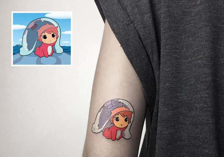 Ponyo tattoo