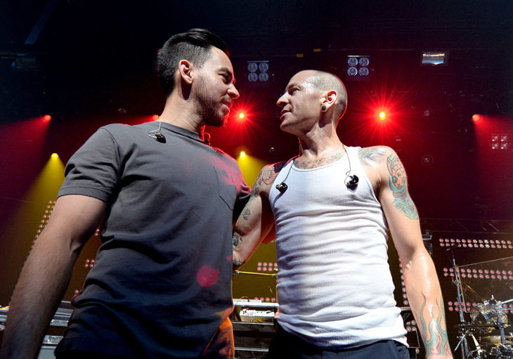 Mike Shinoda y Chester Bennington