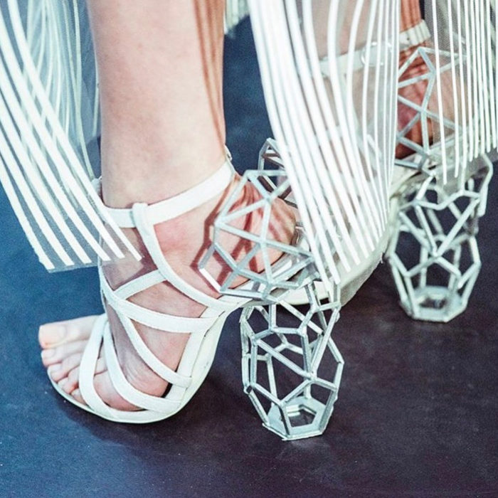 tacones geometricos