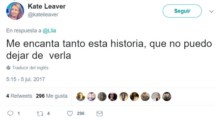 Comentarios en Twitter de Chica que conoció a su cita en twitter