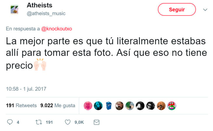 Respuesta en twitter a comentarios de Chico arrestado por acosar a una chica 