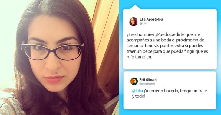 Esta chica encontró una pareja para una boda en Twitter, el resto es historia 