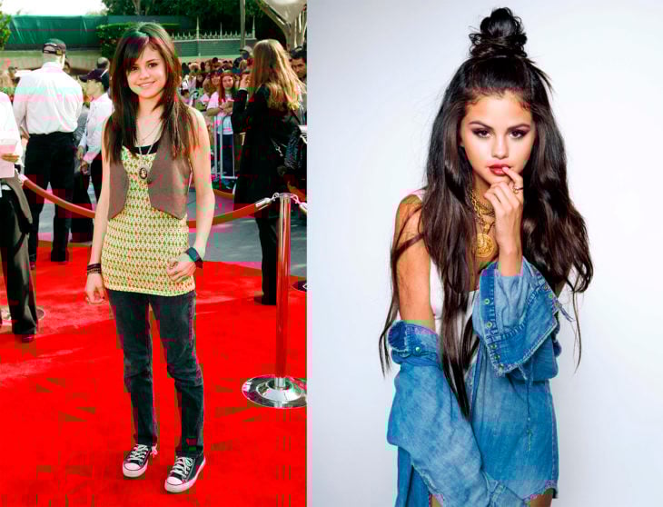 Evolución de las chicas de Disney channel