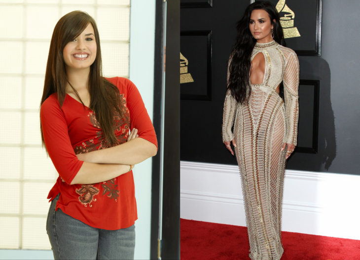 Evolución de las chicas de Disney channel