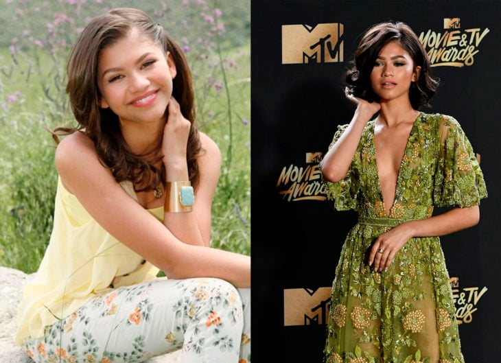 Evolución de las chicas de Disney channel