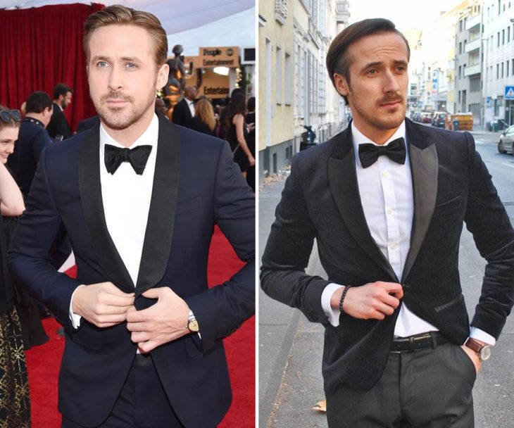 ryan gosling and fake twin