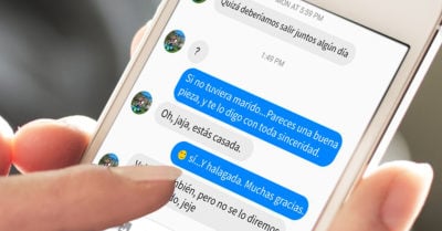 Hombre infiel intenta seducir a una mujer casada; su inesperada respuesta se hizo viral