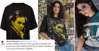 Kendall y Kylie lanzan playeras de rock; Sharon Osbourne opina que mejor vendan labiales