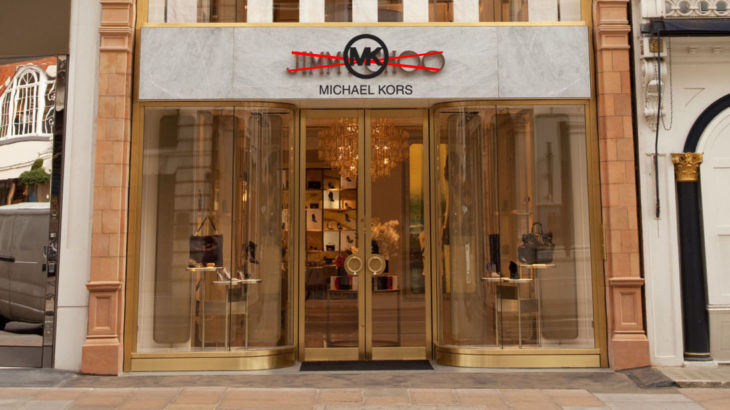 Tienda de Jimmy Choo que ahora pertenece a Michael Kors 