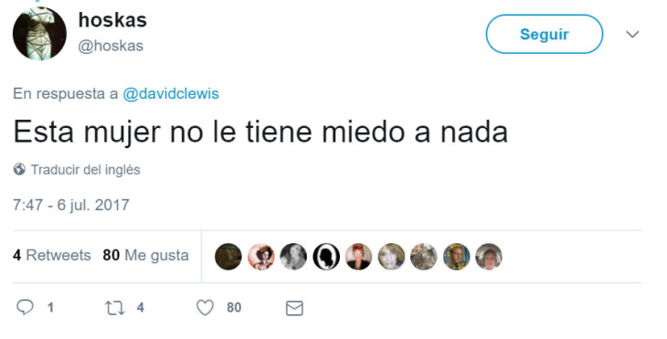 Comentarios en Twitter sobre el gesto de la primera dama polaca a Trump 