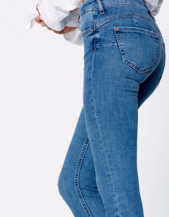 jeans de mezclilla 