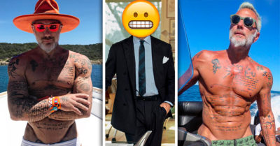 Así lucía el millonario Gianluca Vacchi antes del bisturí; su motivación fue ‘seducir’ a todo Internet