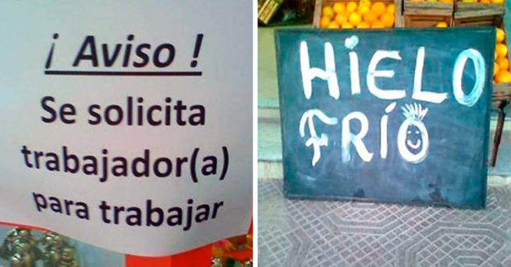 20 Graciosos carteles que explican lo inexplicable