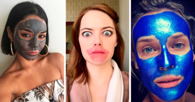 Las mejores selfies de las celebridades usando mascarillas