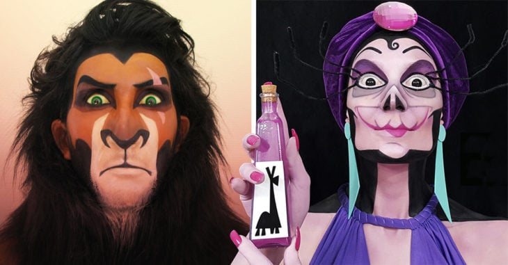 Esta artista se transforma en los villanos de Disney; Instagram la adora