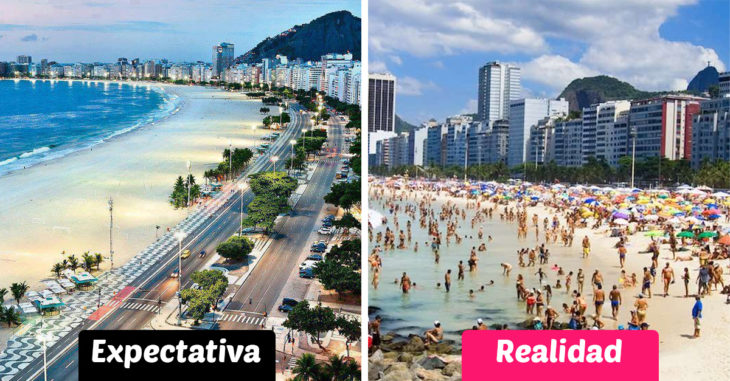 Como lucen 7 de las playas más populares del mundo en la vida real, y no son tan idílicas como pensabas