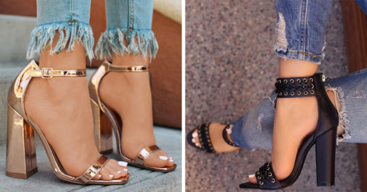 10 Tacones estilo chunky que necesitas en tu guardarropa 