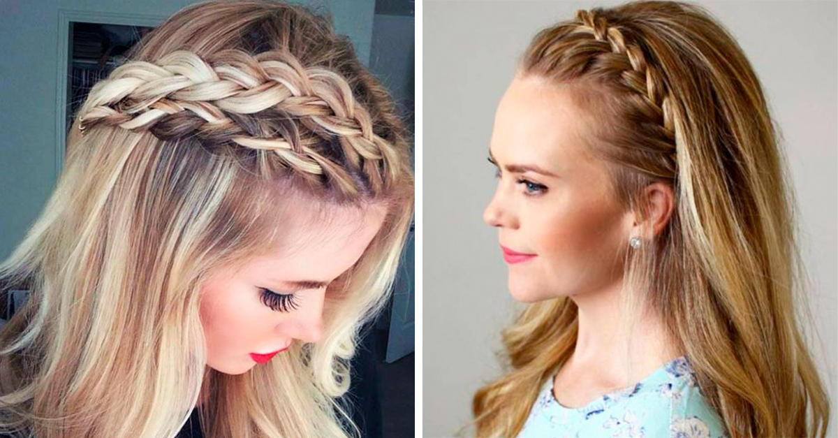 15 Estilos de trenzas que te ayudarán a ocultar tu fleco