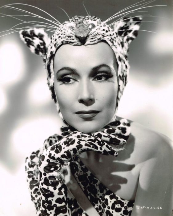 Dolores del Río leopardo sensual